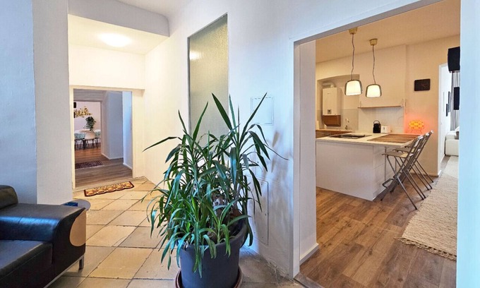 Mariahilf Apartment | Red Orange Palm
