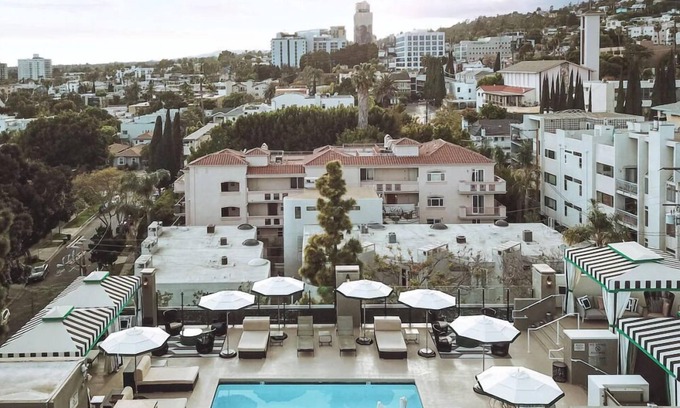Norma Triangle Hotel | Rediscover Old Hollywood in Three Luxurious Suite! Rooftop Pool, Pet-friendly!