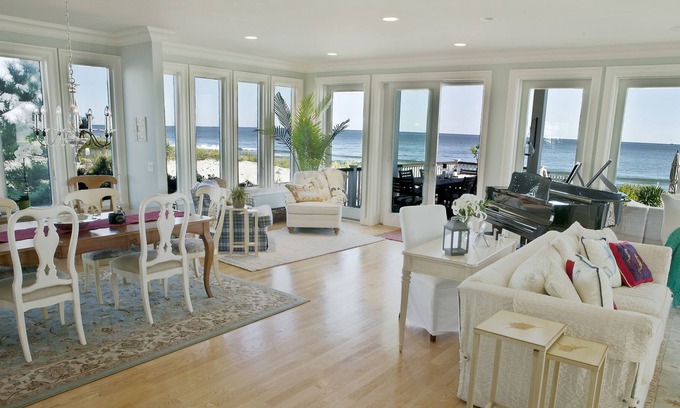 Mantoloking House | REDUCED RATE- 8/26-9/9 Ocean Front Beautiful Home with Private Beach