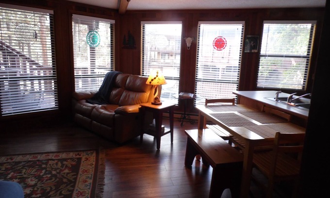 Angel Fire Condo | Redwood Commons First Floor Condo, Great Location, 1 and 1/2 blocks to Lift