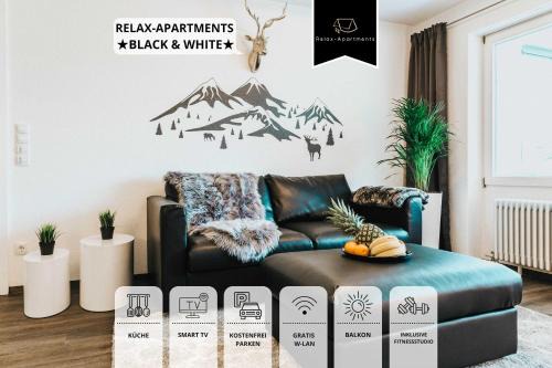Fischbach Apartment | Relax Apartment Black & White