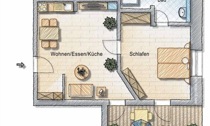 Bosen Apartment | Relax Apartment Plus - JUNIPRO Apartments Bostalsee
