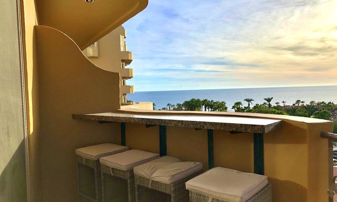 Puerto Penasco Condo | Relax in 2-bed/2-bath Condo; Luxurious Patio Overlooking Plush Resort and Ocean
