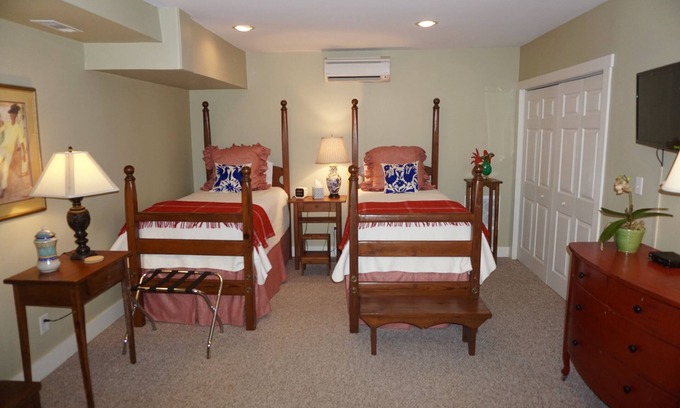 Brevard Apartment | Relax in downtown Brevard.