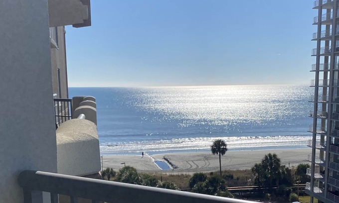 Arcadian Shores Condo | Relax in LUXURY, OceanView Studio @606H Royale Palms-Kingston PL Resort
