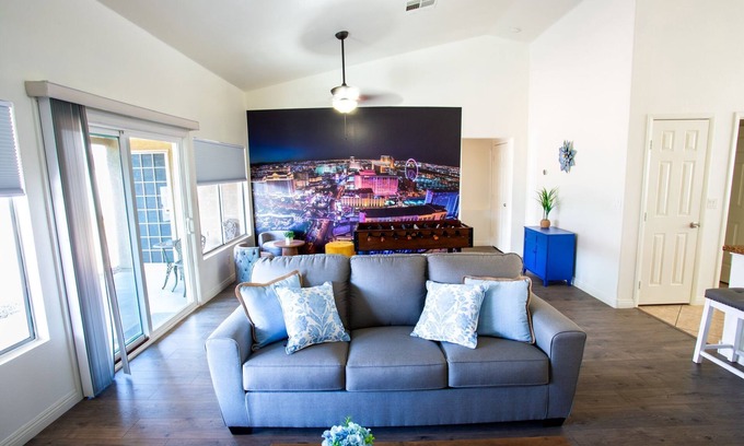 North Las Vegas House | Relax in our 3-Bedroom Home, just a quick 15-min drive to Golden Nugget