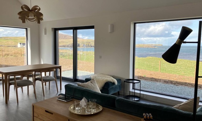 Kilmaluag House | Relax, Recharge, Reconnect, a seascape eco house-retreat