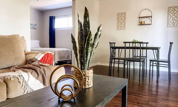 Central City Apartment | Relax & Unwind: Convenient Commute Access