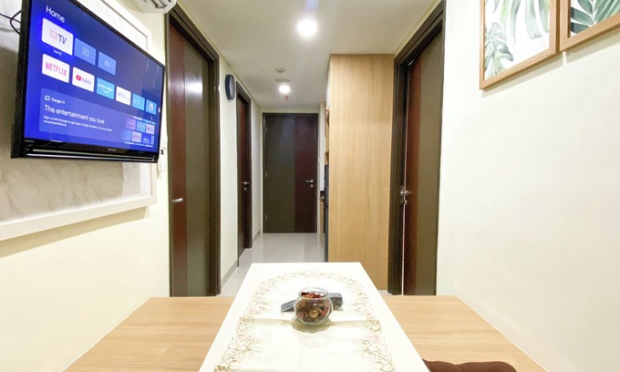 Cikarang Apartment | Relaxing 2BR at Pollux Chadstone Apartment