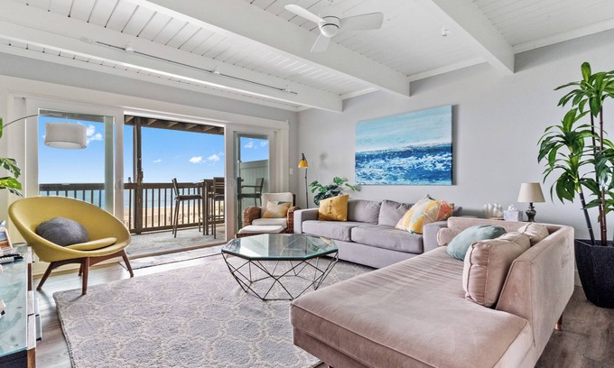 Ocean City Condo | Relaxing Direct Oceanfront/Beachfront Retreat with Breathtaking Ocean Views! | Condo Midtown