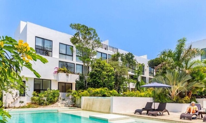 Akumal Condo | Relaxing Escape | 3 Pools | Gym | Rooftop Lounge