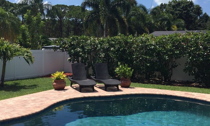 Seminole House | Relaxing Pool Home One Mile From The Beach!
