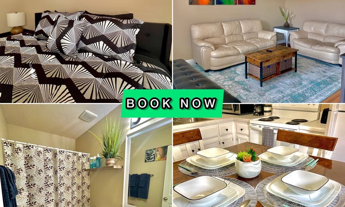 Clarksville House | Relaxing Townhome Getaway Sleeps 6