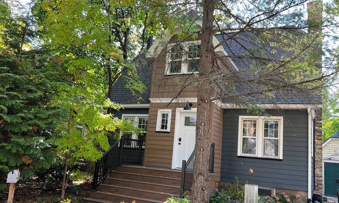 Bay Creek House | Remodeled 1920’s home one block from Monona Bay.