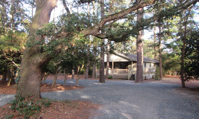 Manteo House | Remodeled cottage with plenty of outdoor space and privacy