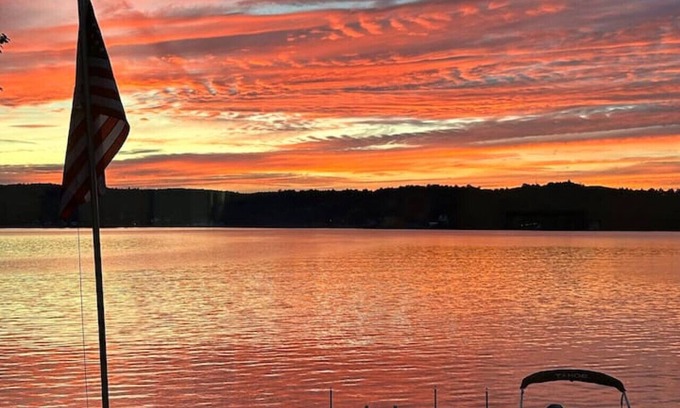 Lochmere House | Remodeled Winnisquam Lakefront Home - Private Dock/AC/Dogs/Kayaks/SUPs/Fire Pit