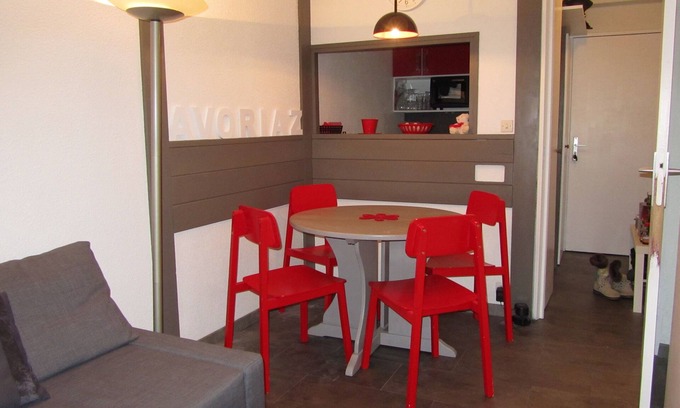 Avoriaz Apartment | Renovated 2-room apartment for 4p, resort center, sunset