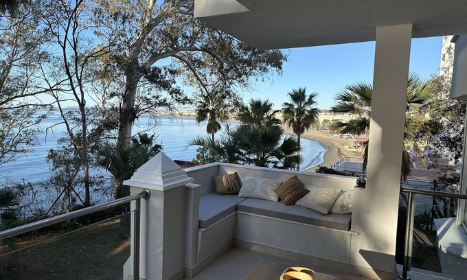 New Golden Mile Apartment | Renovated apartment Aranja: with big balcony and sea view