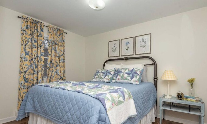 West Jefferson Cottage | Renovated cottage with private patio