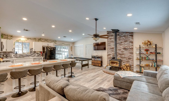 Croft House | Renovated Pioneer Home in Serene Wooded Setting!