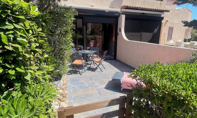 Leucate Condo | Rent beautiful studio in Leucate Aphrodite village/Naturist