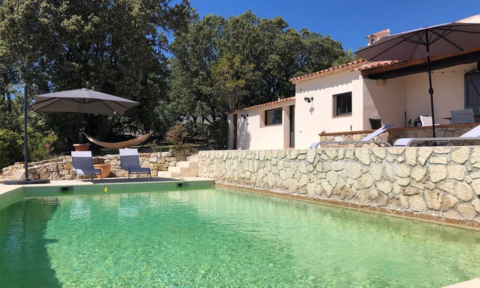 Ampus Villa | Rent house sleeps 8 with pool, private estate in Tourtour (83)