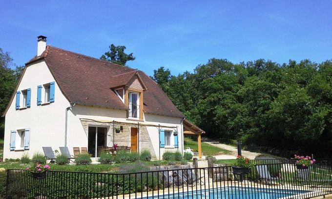 Loubressac House | Rental house in Loubressac Nord Lot (46) 8 people with private pool