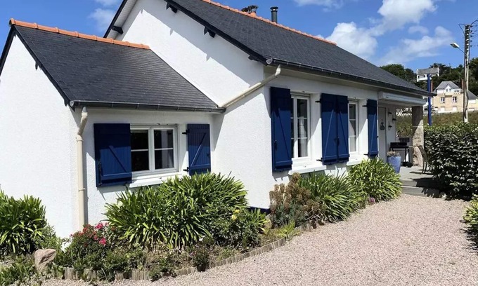 Erquy Villa | Residence 488-caroual - 488-Beautiful house close to the beach of CAROUAL