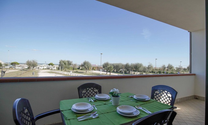 Lido degli Estensi Villa | Residence in residence on the seafront with terrace with barbecue and private garden