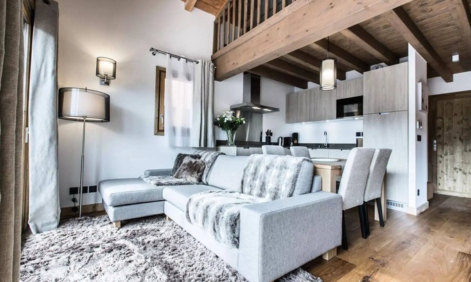 Les Gets Apartment | Residence Le Kilimanjaro - Very cozy apartment, 2 bedrooms en suite, close to shops