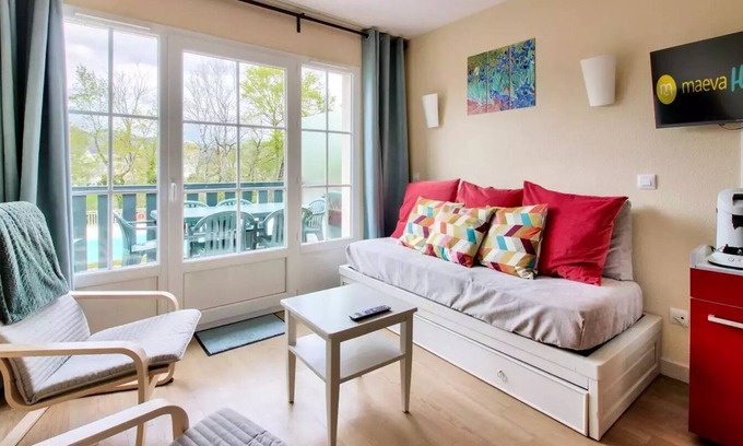 Argentat Apartment | Residence Les Belles Rives - maeva Home - 2 room apartment for 7 people with balcony - Prestige - super Home