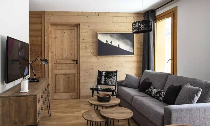 Vaujany Apartment | Residence Terresens Les Edelweiss* - 2 Room Cabin Apartment 6 People