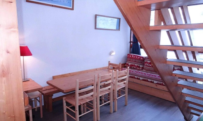 Arc-1800 Apartment | Residence Tournavelles - Apartment 4 rooms 8 people with view on the slopes, skis at the feet and close to shops in the village of Villards to