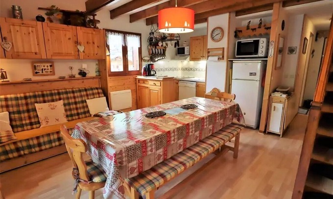Areches Apartment | Residence Val Blanc 2 - Spacious apartment for 10 people, classified in * in 8 persons