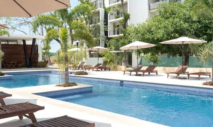 Fluvial Vallarta Apartment | Residencial Bambú, Beach 5min, Pool, 24/7 Security