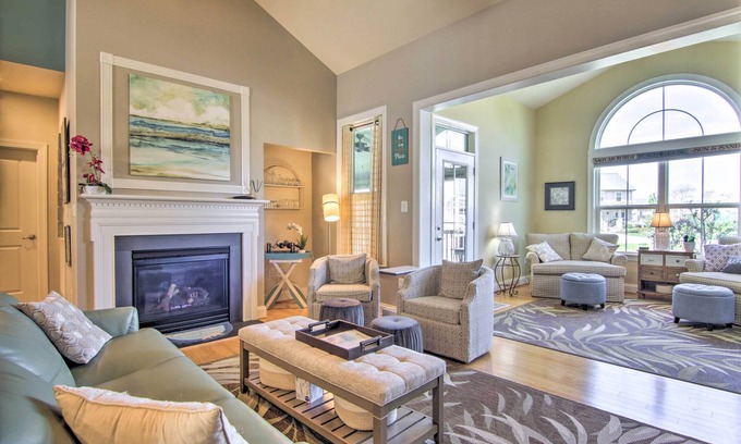 Ocean View House | Resort Amenities & Screened Porch: Ocean View Home