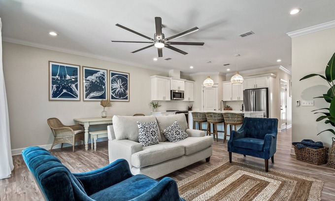 Carrabelle House | Resort Getaway BRAND NEW Townhome Near Beaches