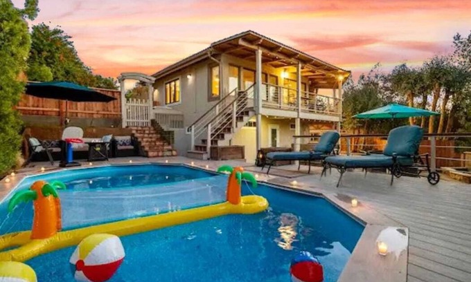 Poway Villa | Resort-Style 5BR Villa with Guesthouse, Pool & Spa