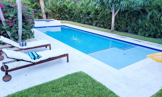 Old Northwood House | Resort Style Pool Home, 1 mi. to Palm Beach Island
