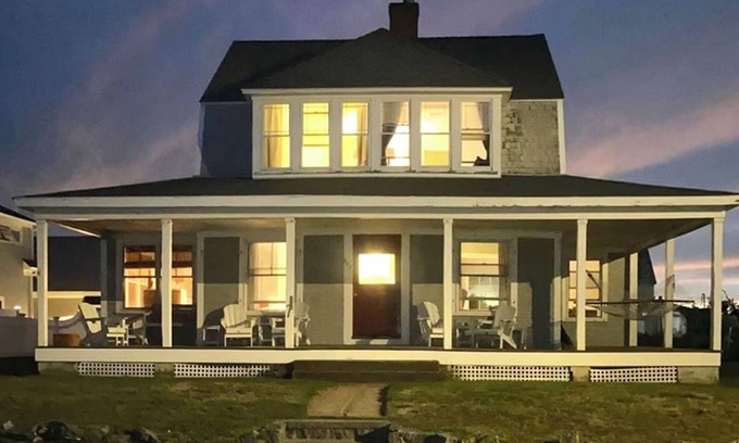 Brant Rock House | Restored 1910 Victorian Beach House. Brilliant 180 degree ocean view.