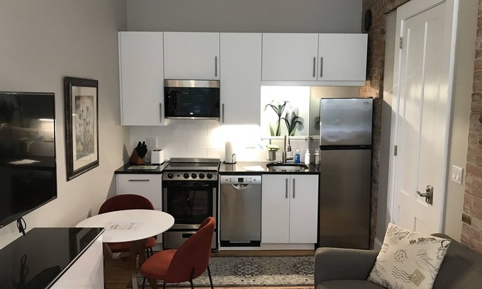 Rochester Apartment | Restored Farmhouse 1 bedroom apt, private garage, close to 490/590 - Apt 3