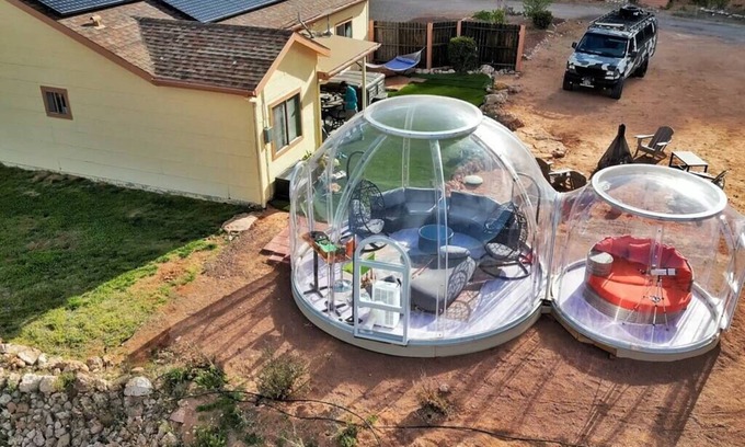 Cornville House | Retreat Near Sedona-Domes, Hot Tub, Sauna, 4BR/3BA