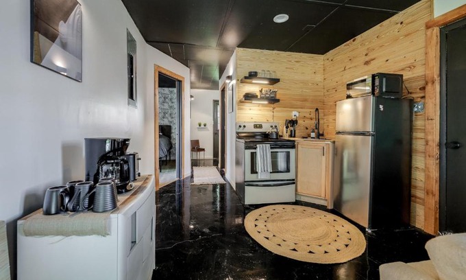 Pooler House | Retro Meets Modern Two Houses Sleeps 16