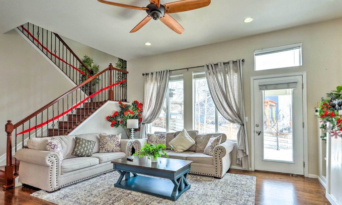 Commerce City House | Reunion Home w/ Patio, Near Airport!
