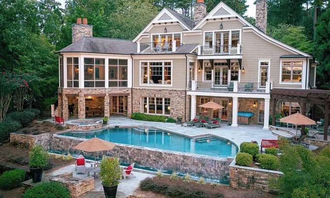 Lake Oconee House | Reynolds Lake Oconee - MASTERS WEEK RENTAL - 6 bed 8 bath house - 9,300 SF