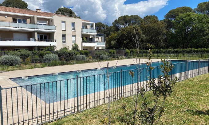La Londe-les-Maures Apartment | Rez de Jardin T3 recent et calme au Nouvelles Terres à La Londe les Maures - Var