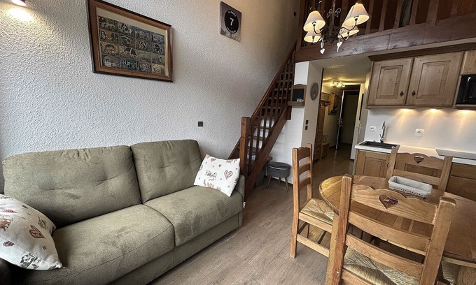 La Clusaz Apartment | Richemont 12 - Duplex for 4 people 2* near ski slopes
