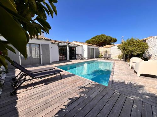 Sainte-Marie-de-Re House | RIVAGE Maison spacieuse avec piscine et spa