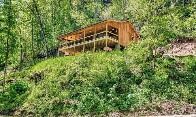 Butler Cabin | River cabin on 45 acres of private mountain land PET FRIENDLY