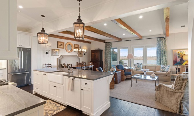 Sea Island House | Riverfront 3 Bd, 4 Bath, Renov. Sea Island Home, 2 Blks to Cloister, Beach Club